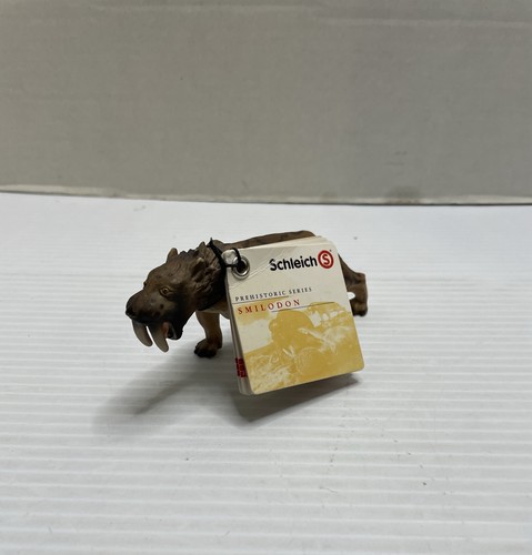 New schleich 2002 smilodon - schleich,