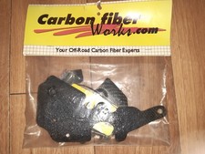 HONDA CR 80 / 85 R  1996 - 2007 WORKS CARBON FIBER FRAME GUARDS NOS CR80R CR85R