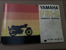 Yamaha Fs1e - Ss50 owners handbook Instruction Book