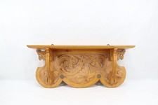 Norwegian Folk Art Wall Shelf