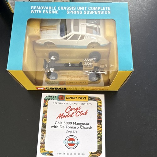 Corgi toys model club ghia - model,