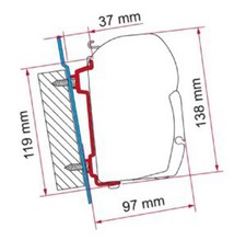 F45 Adapter Kit Ford Transit