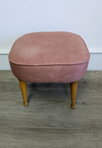 Vintage dusty rose pink fabric - vintage,