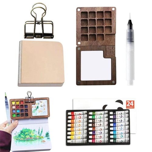 Outdoor watercolour set - watercolour,