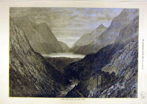 Original old antique - antique, print