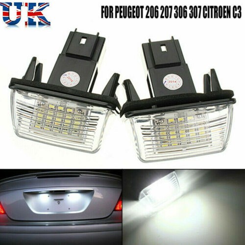 Led license number plate - 2x,