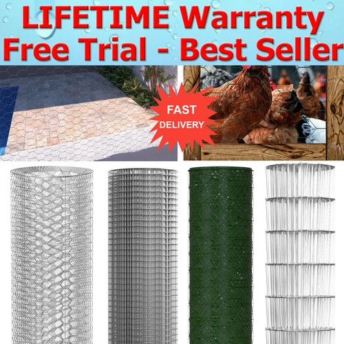 Plastic galvanised fence mesh - plastic,