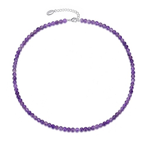 Amethyst mini beaded gemstone - mini,