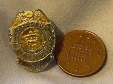 AMERICAN POLICE PASADENA PD LAPEL BADGE