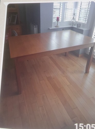 Oak dining table - m&s,