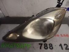 GENUINE 2008-2012 HONDA JAZZ FRONT NSF PASSENGER LEFT HEADLAMP HEADLIGHT DAMAGED