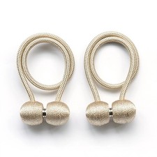 2x Strong Magnetic Curtain Tie