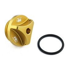 Aluminium Oil Filler Cap Gold