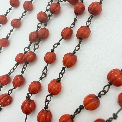 Vintage art deco - art, orange