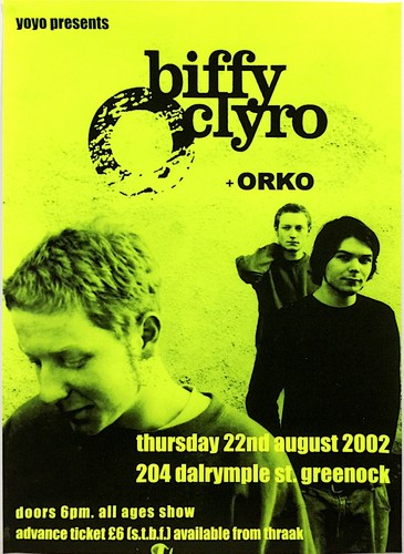 Biffy clyro rare vintage gig - rare,
