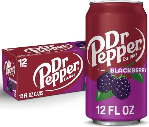 Pepper blackberry soda - blackberry, 12