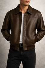 Men’s Brown Real Leather