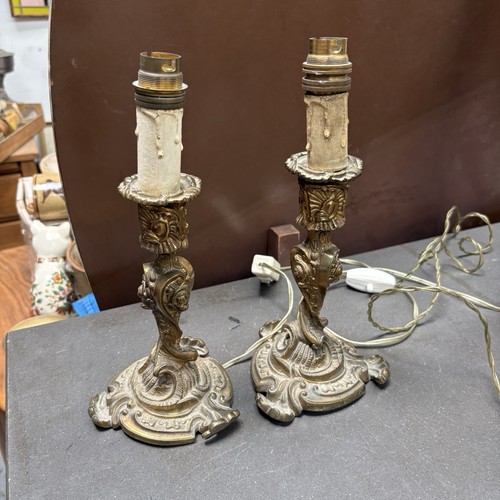 Antique art nouveau pair end - antique,