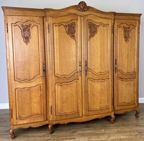 Wardrobe vintage french louis - french,