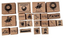 Paper Craft Rubber Stamps