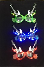  LED-Flashing-Electric-Guitar-Glasses-Club-Party-Glow-Light&flashing