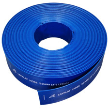 BLUE PVC LAYFLAT HOSE-WATER