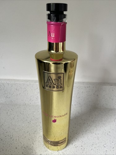 Vodka empty bottle pink - empty,