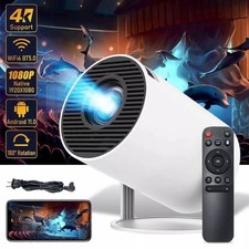 Mini Projector with WIFI 6 and