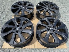 17" KIA STONIC ALLOYS WHEELS 52910H8500  52910-H8500 REFURBISHED x4 BLACK 4x100