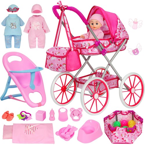 Baby doll stroller set for - set,