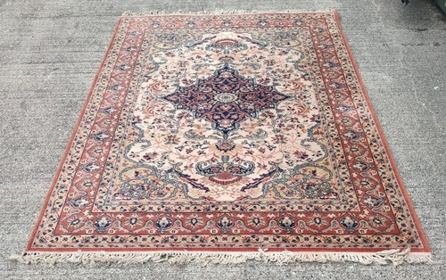 Vintage eastern style rug - eastern,