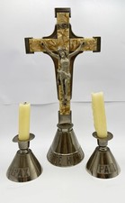 Vintage standing alter cross - vintage,