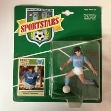 Sportstars Toy Diego A. Maradona Napoli.  Kenner Carded