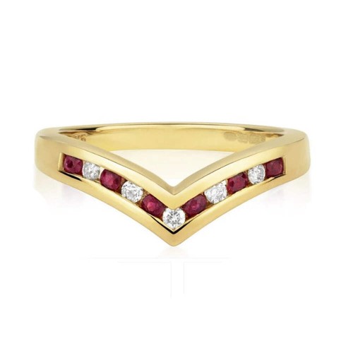 Real ruby and - and, wishbone
