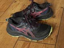 ASICS GEL VENTURE 9 BLACK ROAD & TRAIL RUNNING TRAINERS 1012B313 UK 4.5 ,EU 37.5