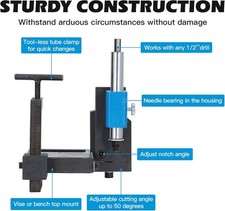 Industrial Pipe Tube Notcher