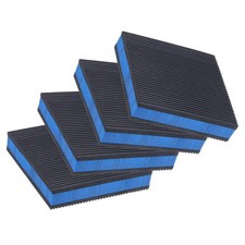 4pcs 4x4x7/8 Inch Rubber Anti