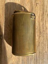 Vintage, Rare, Flaminaire Table Lighter Quercia Baronet Gold-plated ButGaz