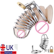 Stainless Steel Male Chastity
