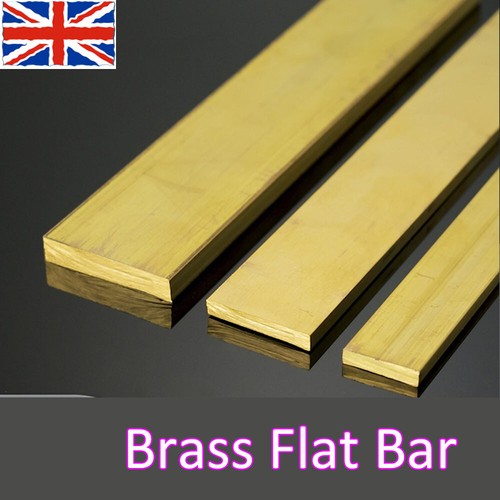 Brass flat bar plate - brass,