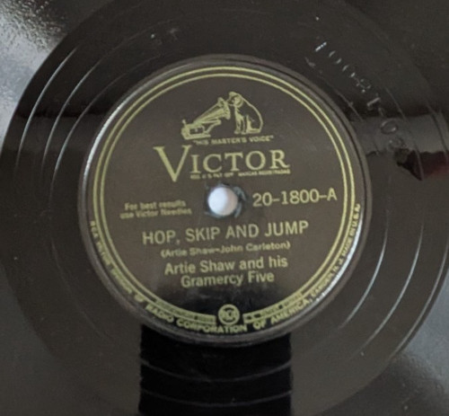 Artie shaw hop - artie,