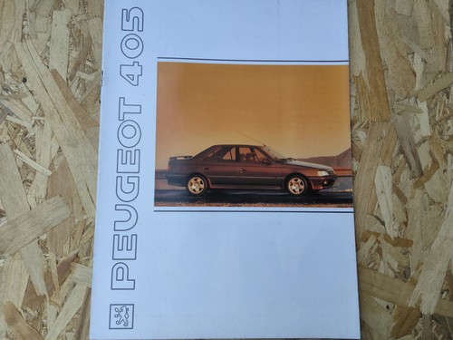 Peugeot 405 range leaflet - ,, 8