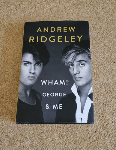 Wham george hardback book - wham,