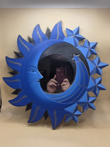 Celestial sun moon - moon, stars