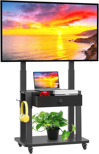 Rolling stand with fabric - tv,