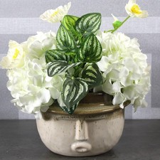 Stoneware Pot Large Face