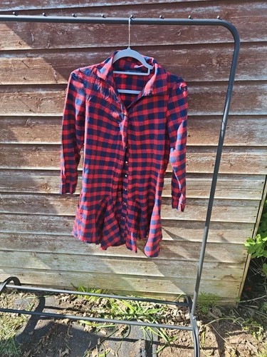 Tartan shirt mini dress - ,