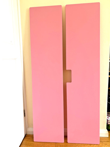 Pink ikea stuva wardrobe doors - ikea,
