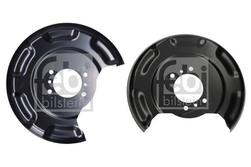 Pair brake cover back plate - pair,