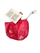 JAPAN IKEA EXCLUSIVE PINK Knolig Mini Zipper Coin Keychain Bag Tote Key Holder